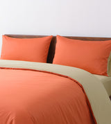 Sicili 1200 Threads Long-staple Cotton Solid Colour Series - Mandarin with Sand Color (SP155)