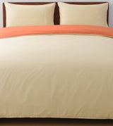 Sicili 1200 Threads Long-staple Cotton Solid Colour Series - Mandarin with Sand Color (SP155)