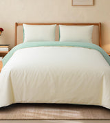 Sicili 1200針純色長絨棉系列 - 鵠白配水綠色 (SP156)