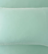 Sicili 1200針純色長絨棉系列 - 鵠白配水綠色 (SP156)