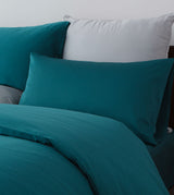 Sicili 1200 Threads Long-staple Cotton Solid Colour Series - Peacock Green (SP158)
