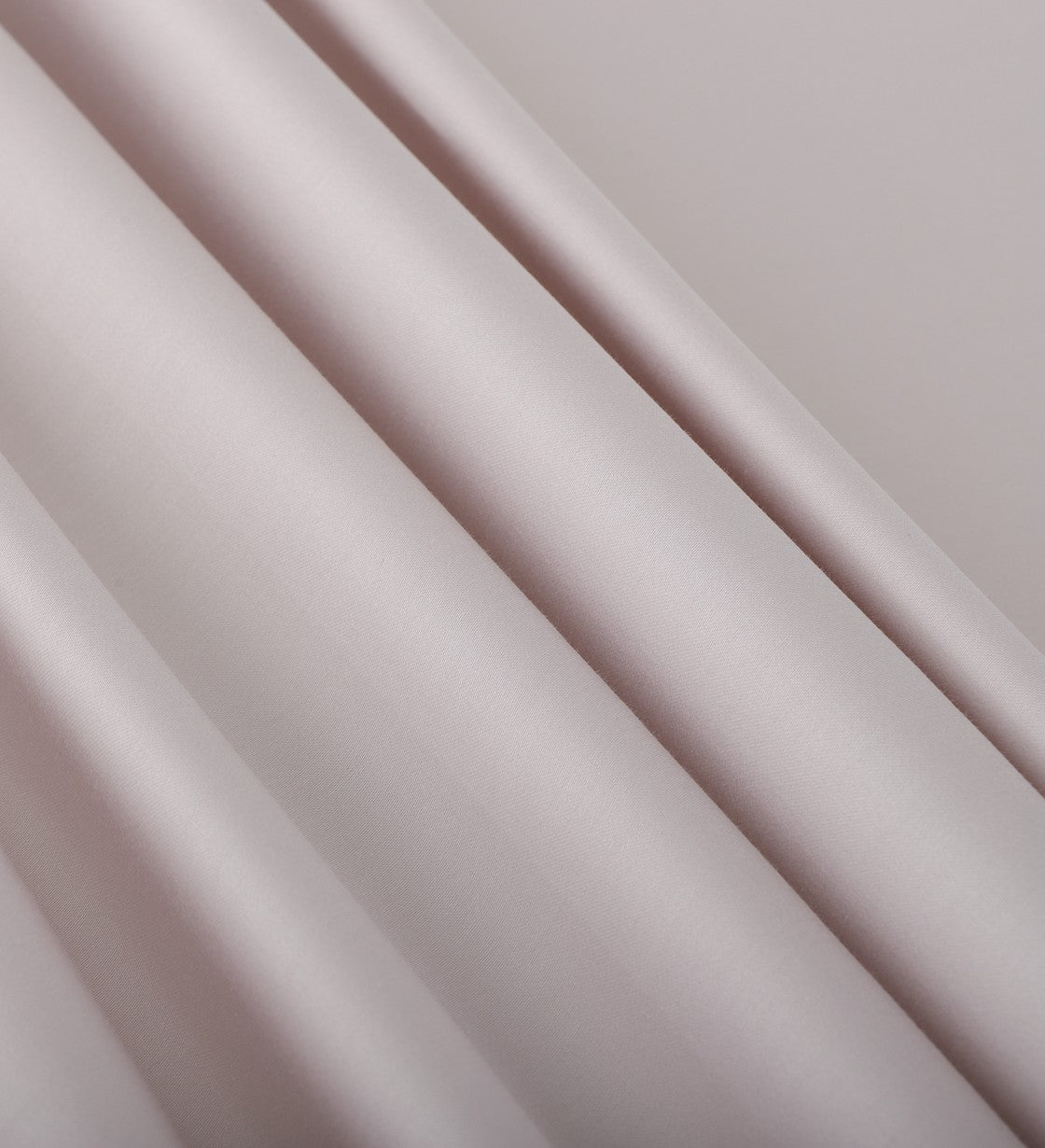 Sicili 1200 Threads Long-staple Cotton Solid Colour Fitted Sheet with Pillow Case - Oatmeal Pinkish Grey (SP168FDS)