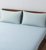 Sicili 1200 Threads Long-staple Cotton Solid Colour Series - Light blue with Mist Water Blue (SP169)