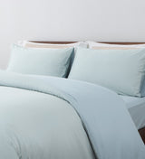 Sicili 1200 Threads Long-staple Cotton Solid Colour Series - Light blue with Mist Water Blue (SP169)