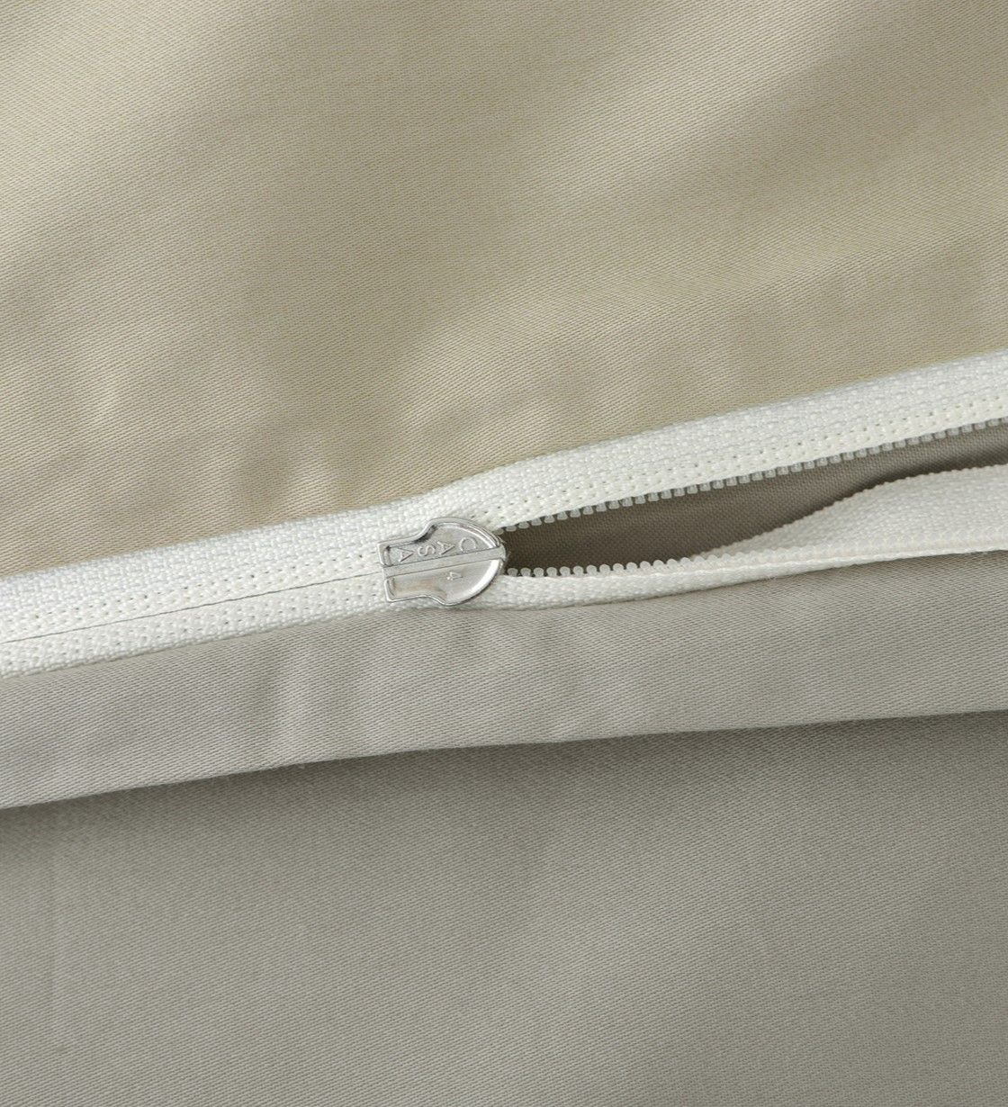 Sicili 1200 Threads Long-staple Cotton Solid Colour Series - Pale Sage with Rikyu Grey (SP170))