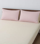 Sicili 1200 Threads Long-staple Cotton Solid Colour Series - Peach Pearl Pink with Light Cream (SP171)