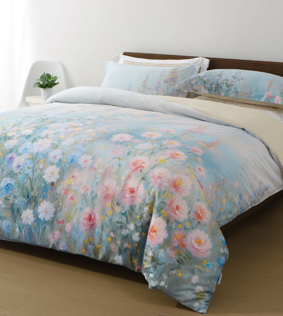 Toscana 1200針長絨棉活性印花貢緞系列 (TF304)
